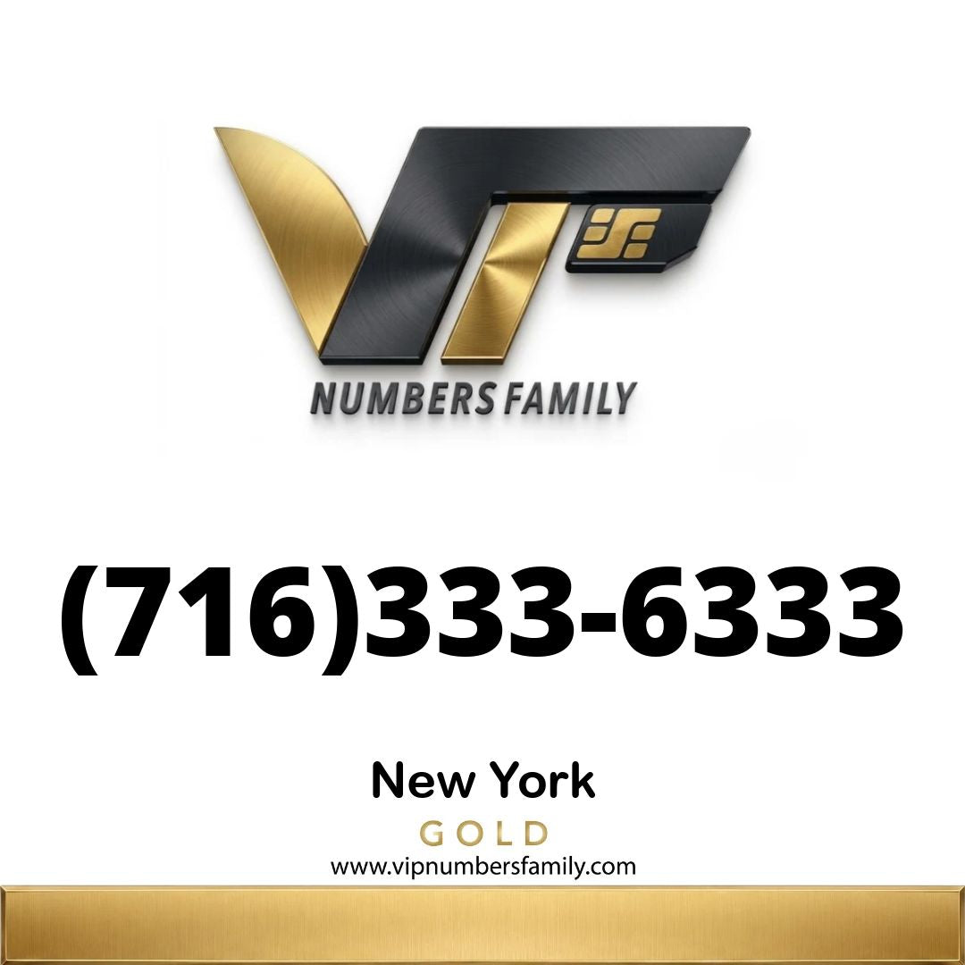 Gold VIP Number (716) 333-6333