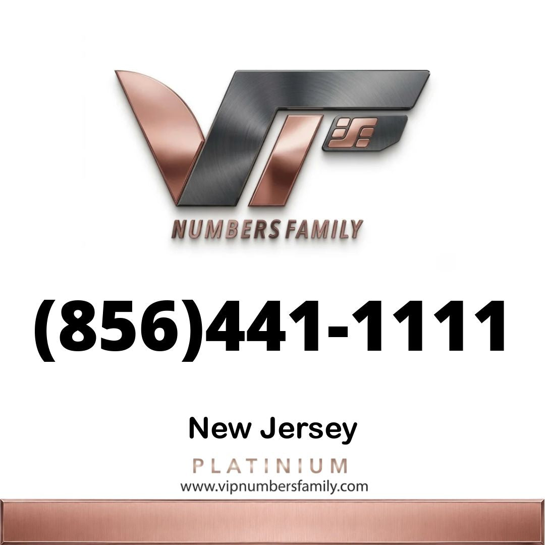 Platinum VIP Number (856) 441-1111