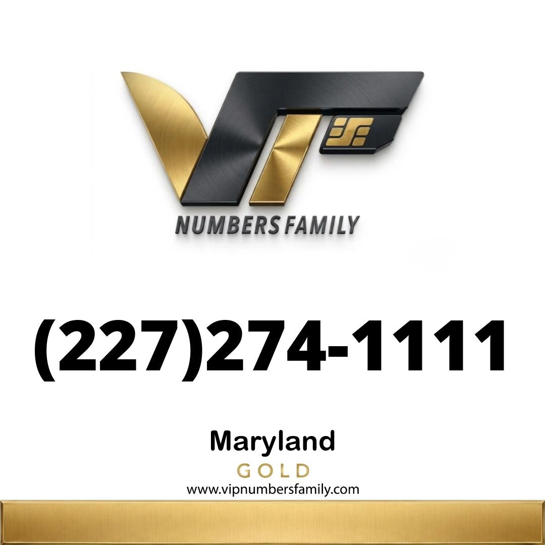 Gold VIP Number (227) 274-1111