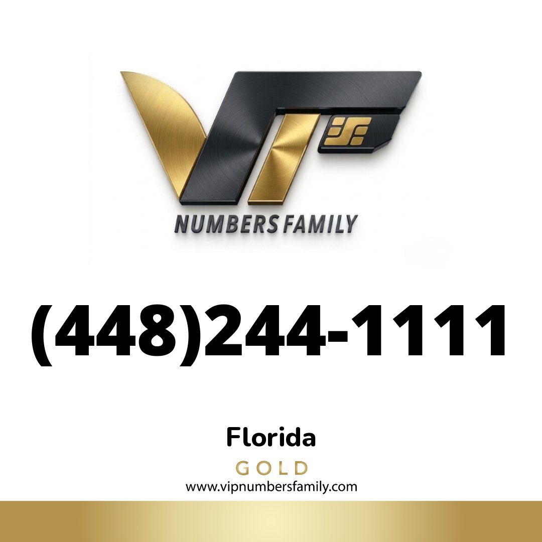 Gold VIP Number (448) 244-1111