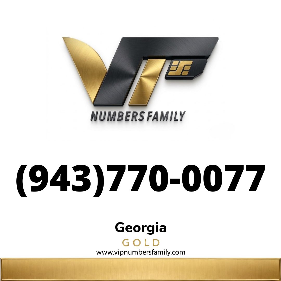 Gold VIP Number (943) 770-0077