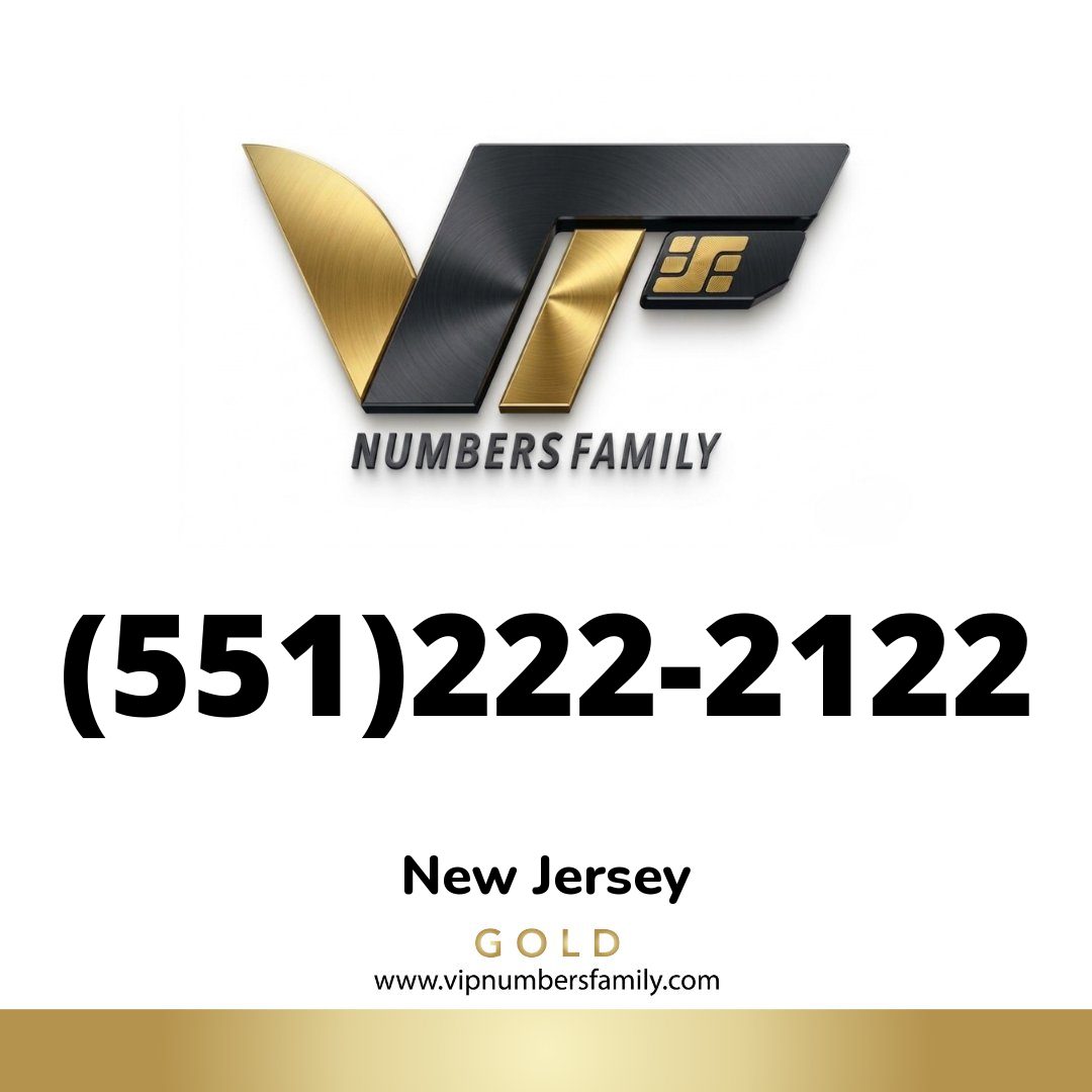 Gold VIP Number (551) 222-2122