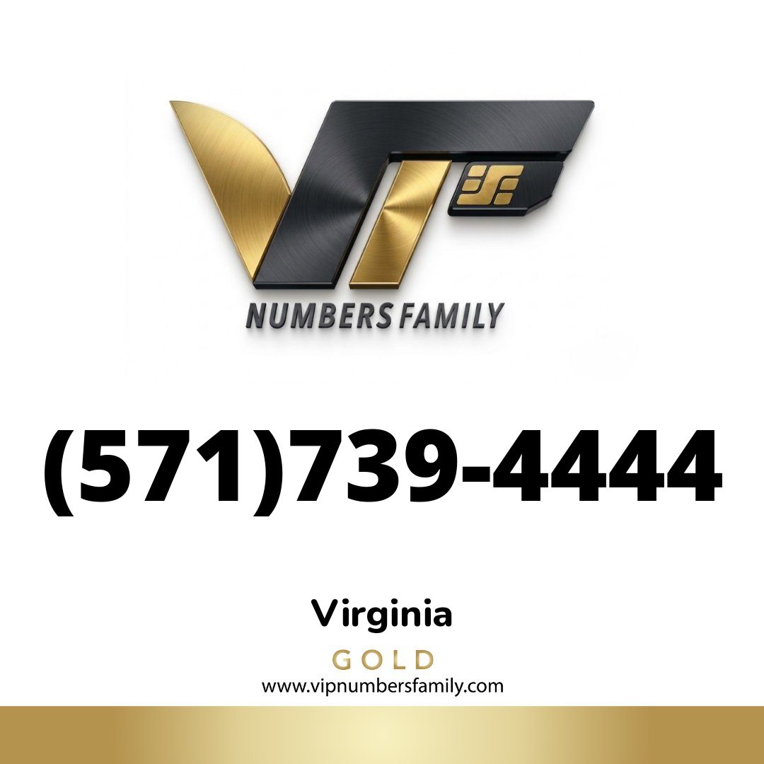 Gold VIP Number (571) 739-4444