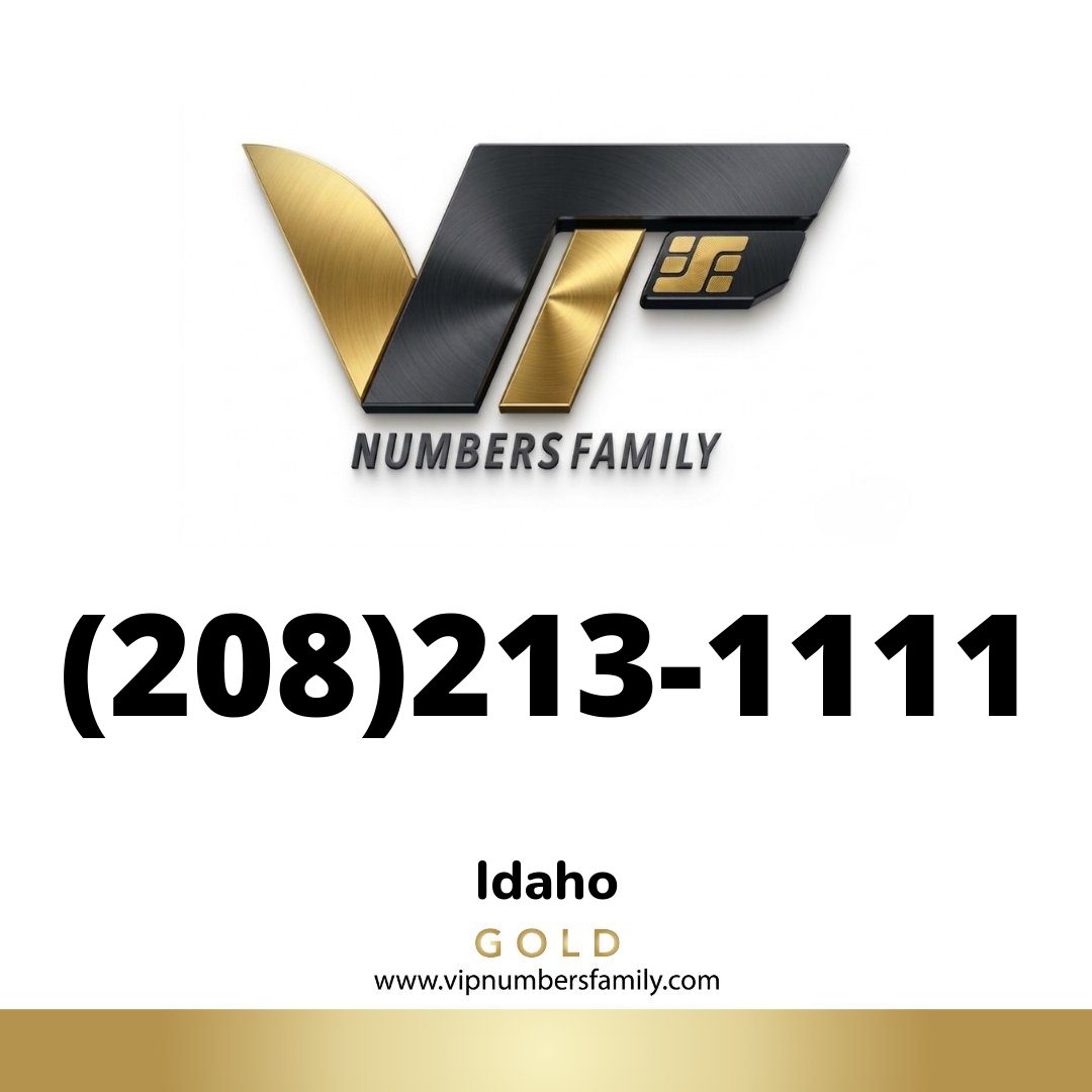 Gold VIP Number (208) 213-1111