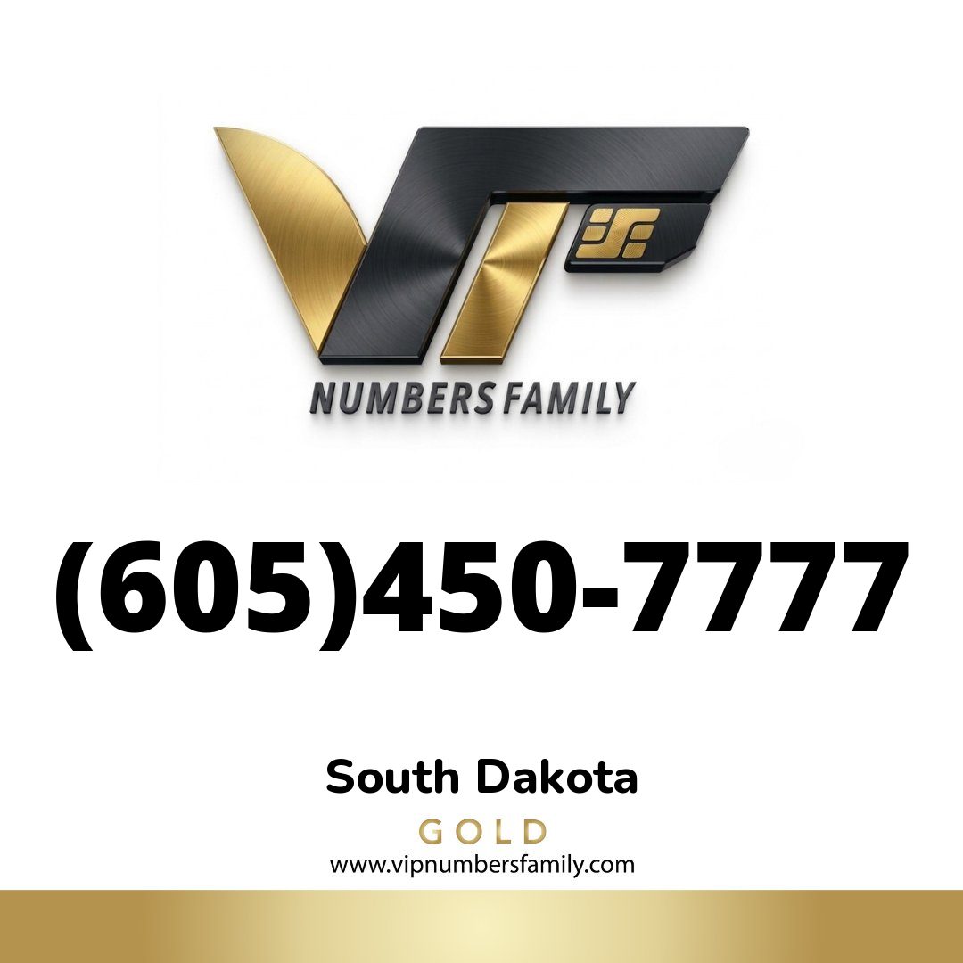 Gold VIP Number (605) 450-7777