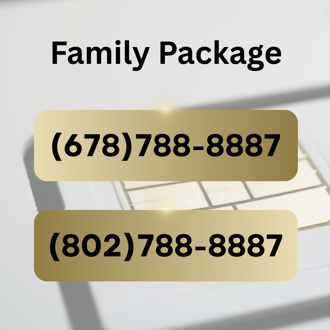 Family VIP Number Package