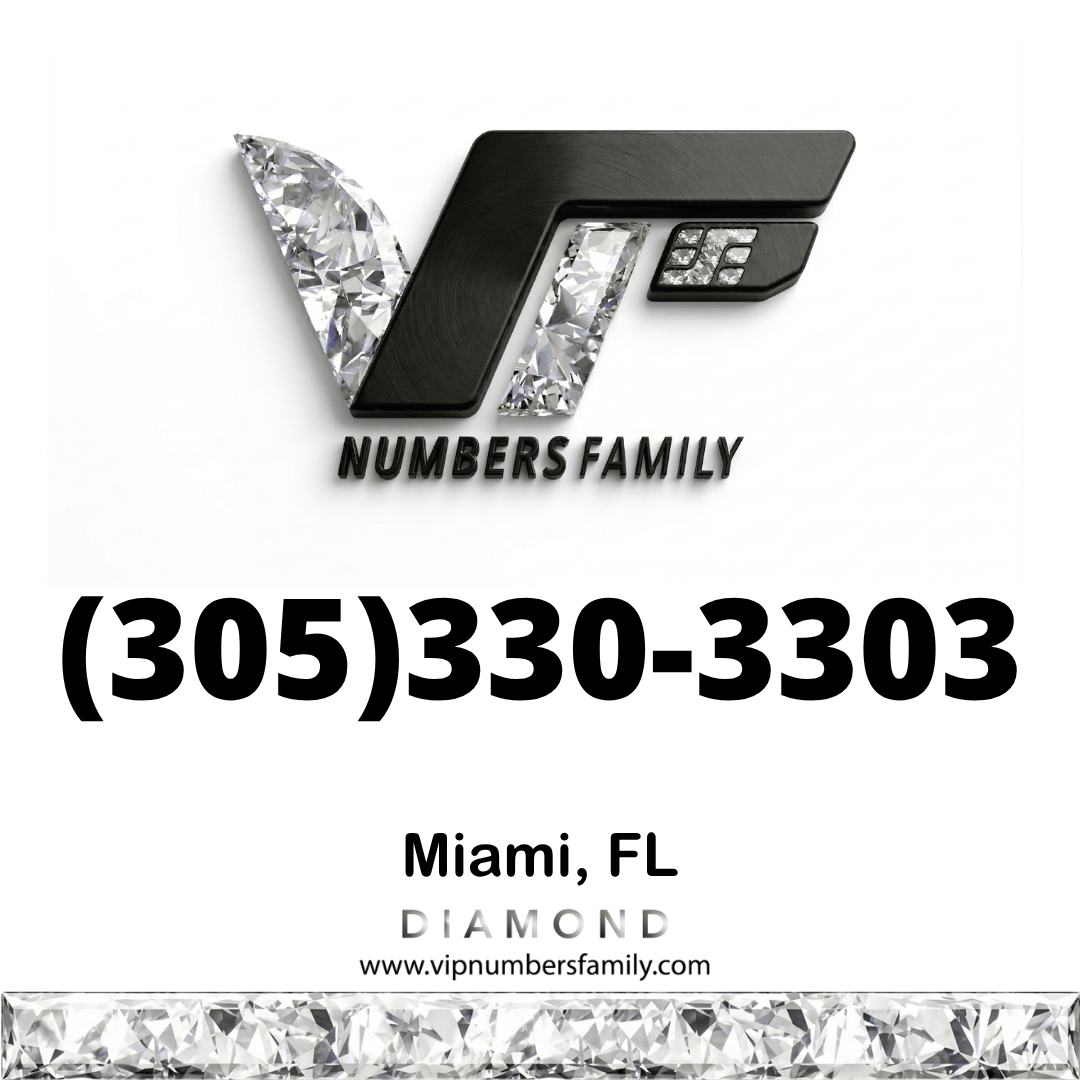 Diamond VIP Number (305) 330-3303