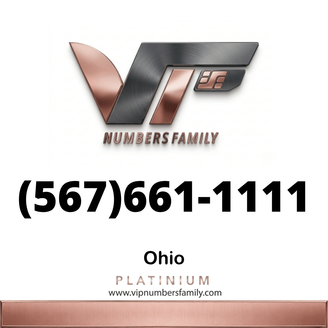 Platinum VIP Number (567) 661-1111