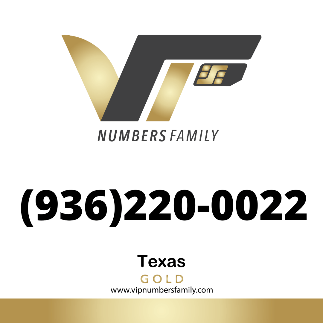 Gold VIP Number (936) 220-0022