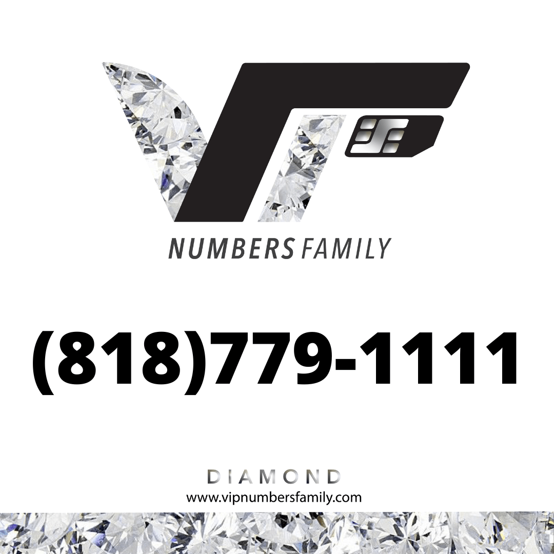 Diamond VIP Number (818) 779-1111