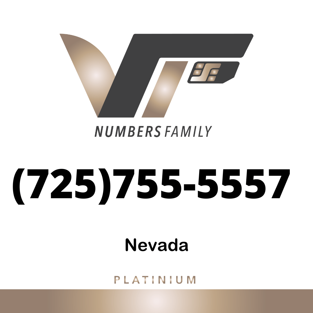 Platinum VIP Number (725) 755-5557