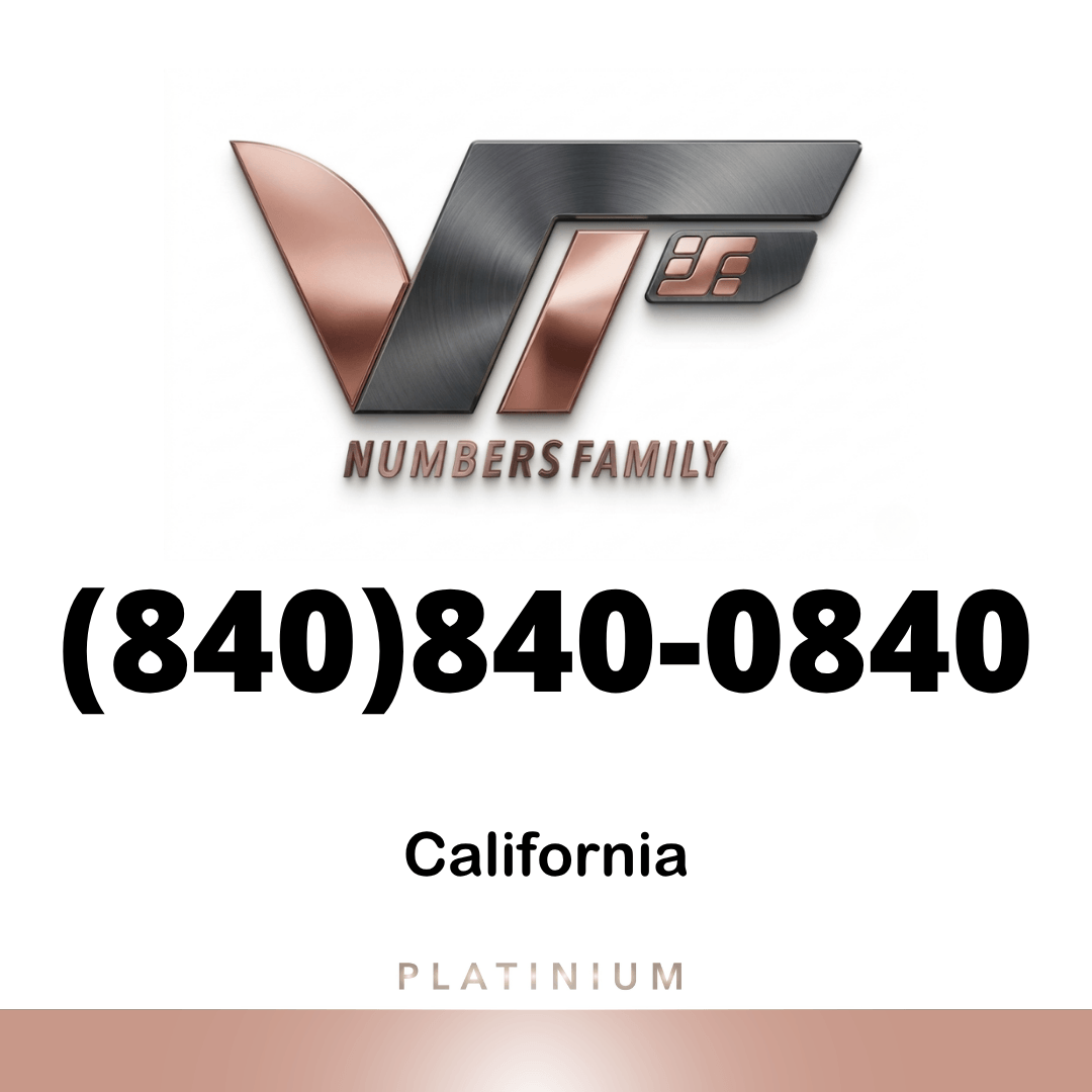 Platinum VIP Number (840) 840-0840