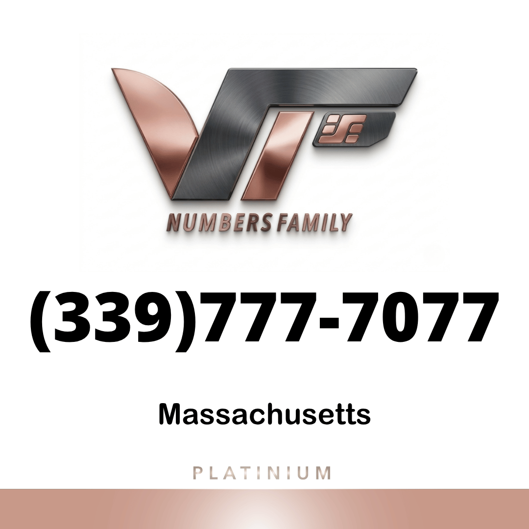 Platinum VIP Number (339) 777-7077