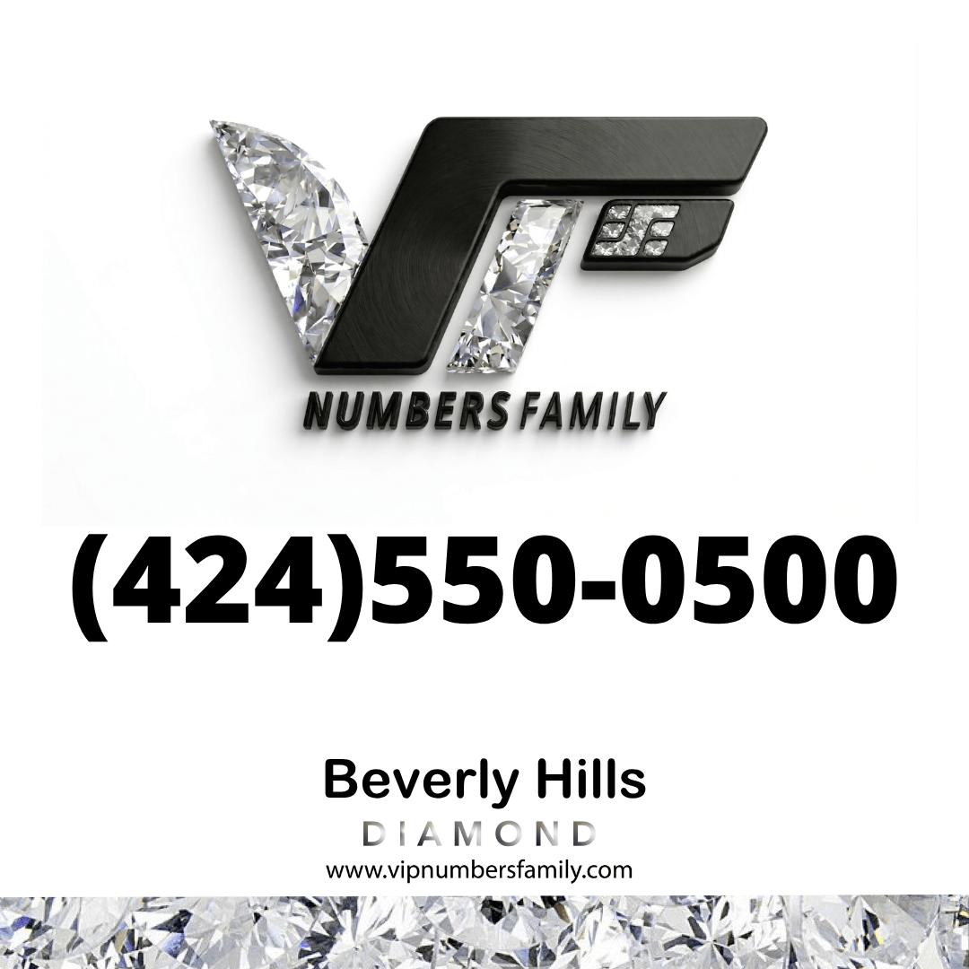 Diamond VIP Number (424) 550-0500