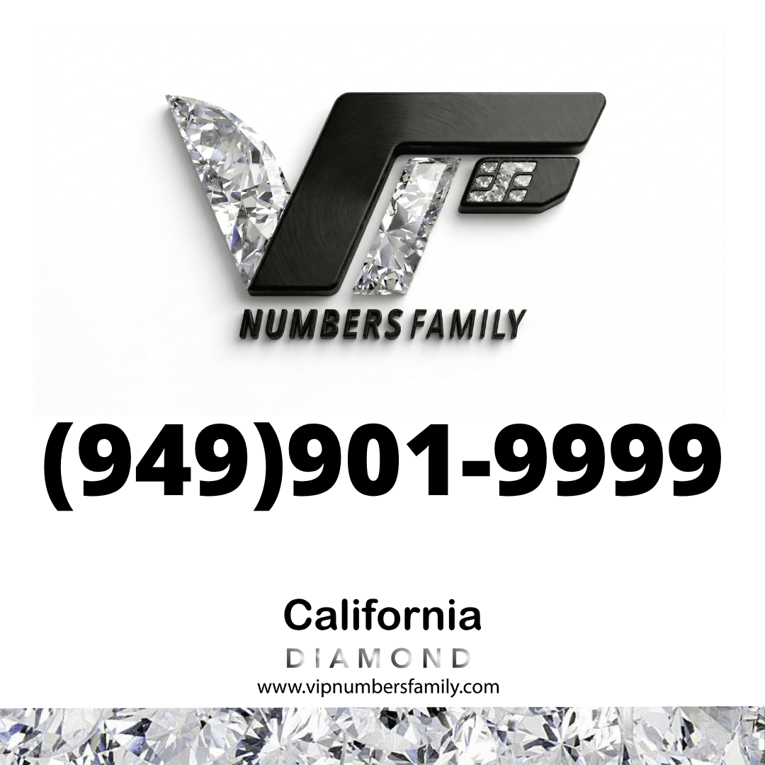 Diamond VIP Number (949) 901-9999