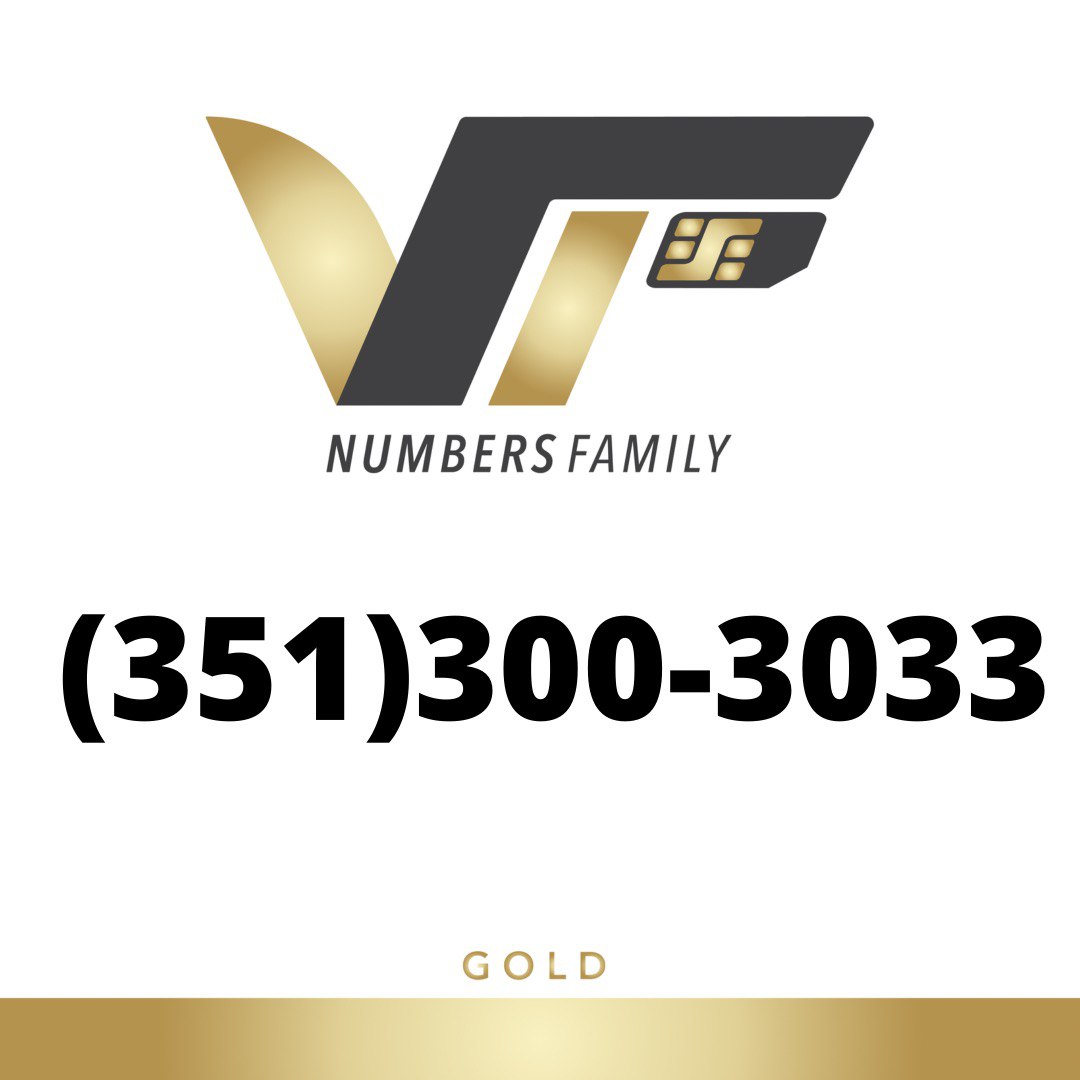 Gold VIP Number (351) 300-3033