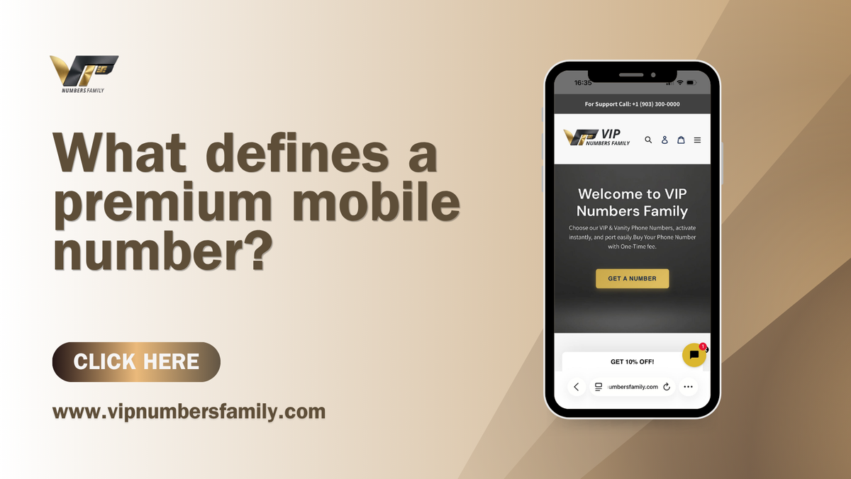 premium vip number