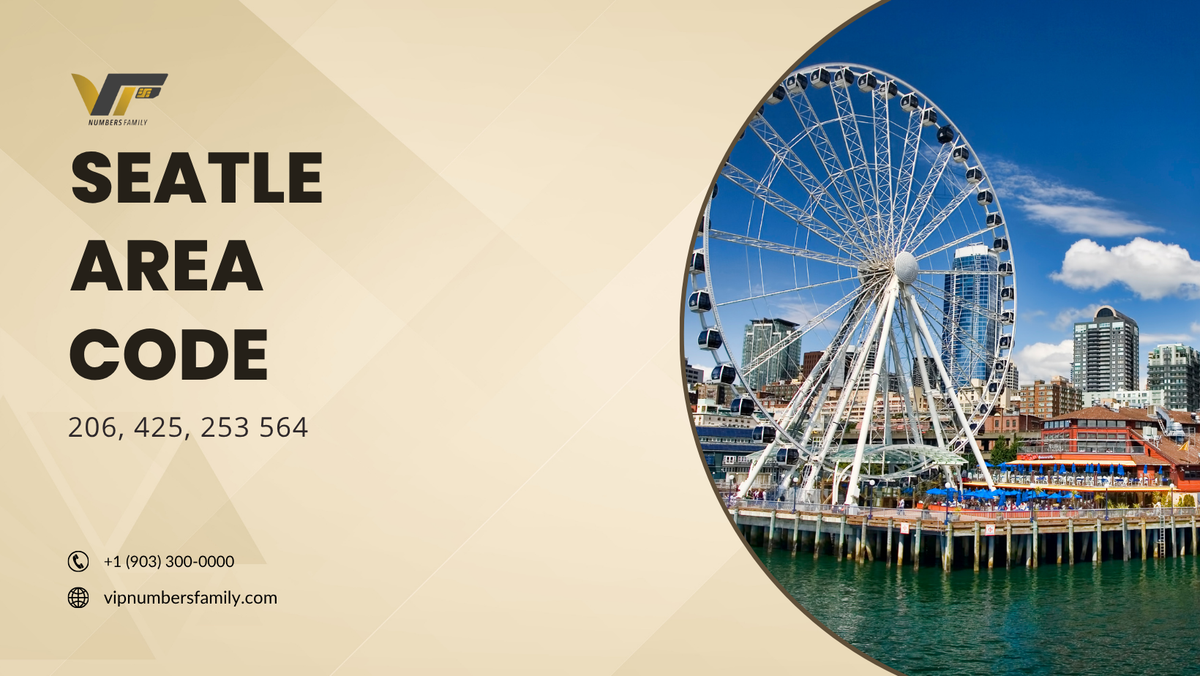 Seattle Area Codes: 206, 425, 253 564