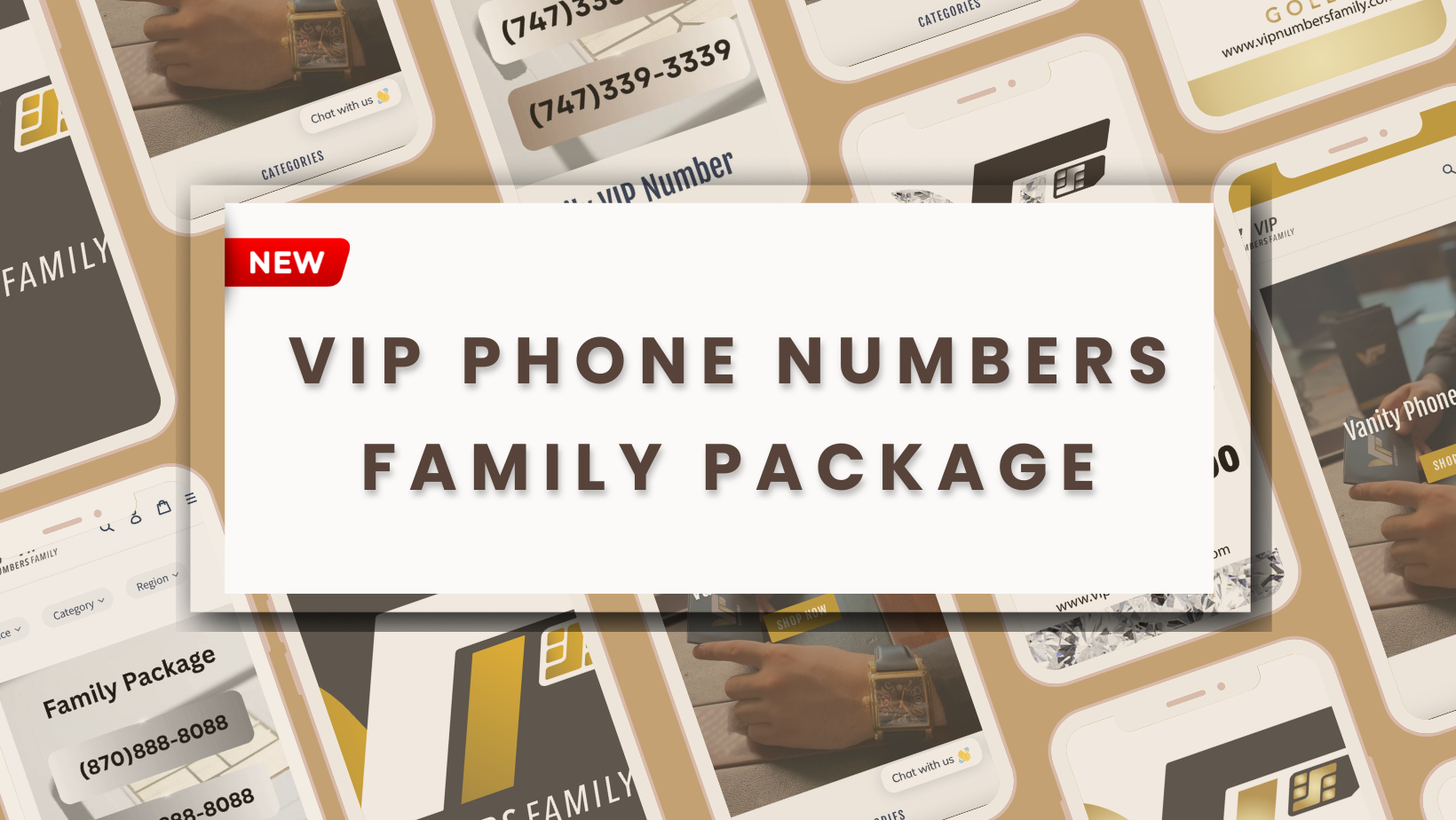 VIP Numbers Family Package: A New Take on Family Cell Phone Packages ...