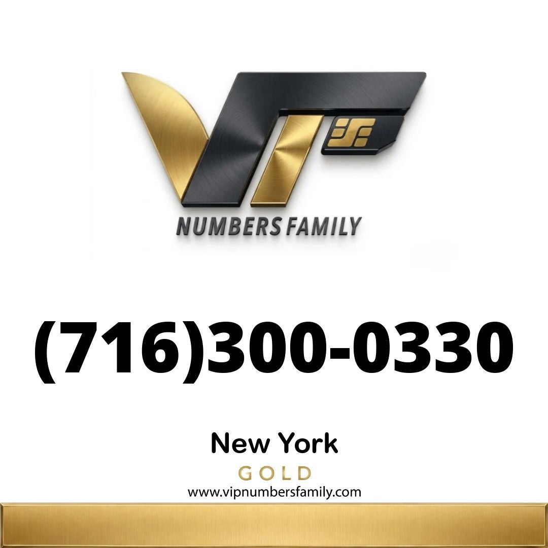 Gold VIP Number (716) 300-0330