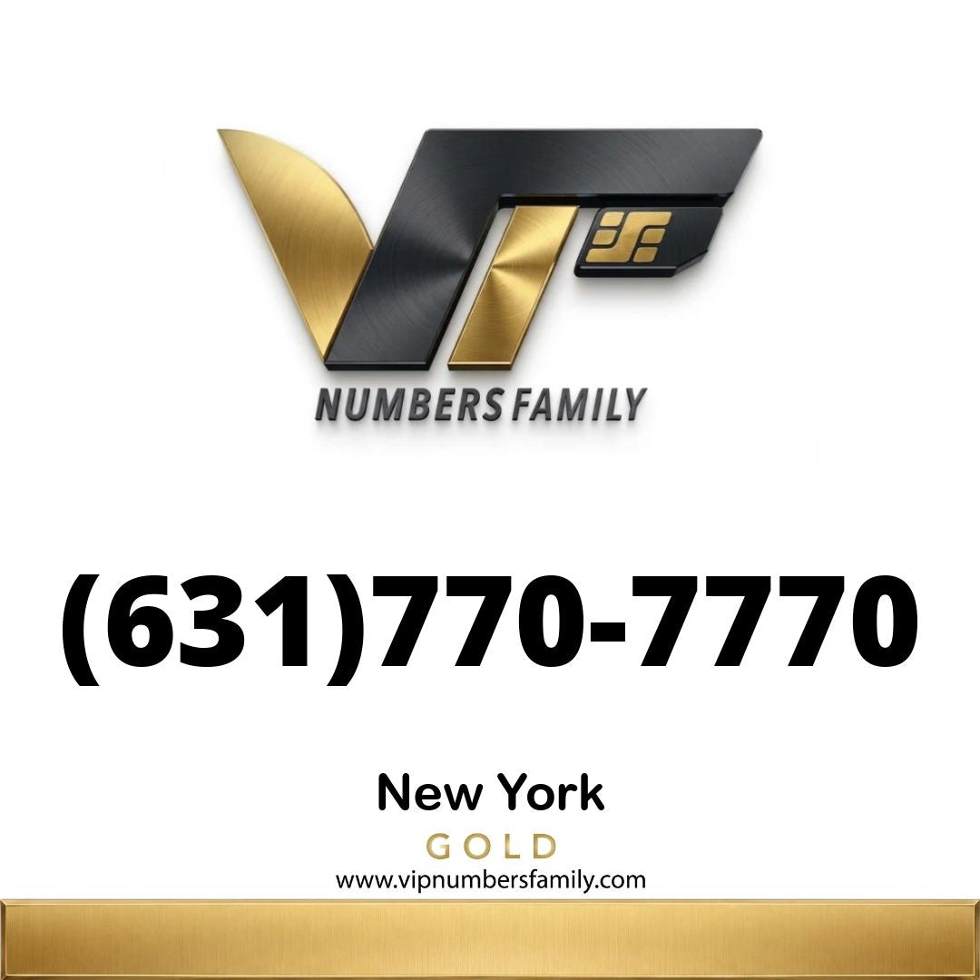 Gold VIP Number (631) 770-7770