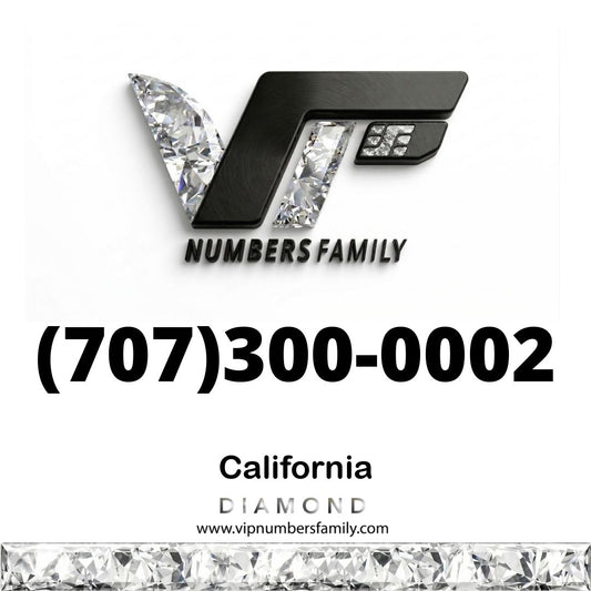 Diamond VIP Number (707) 300-0002