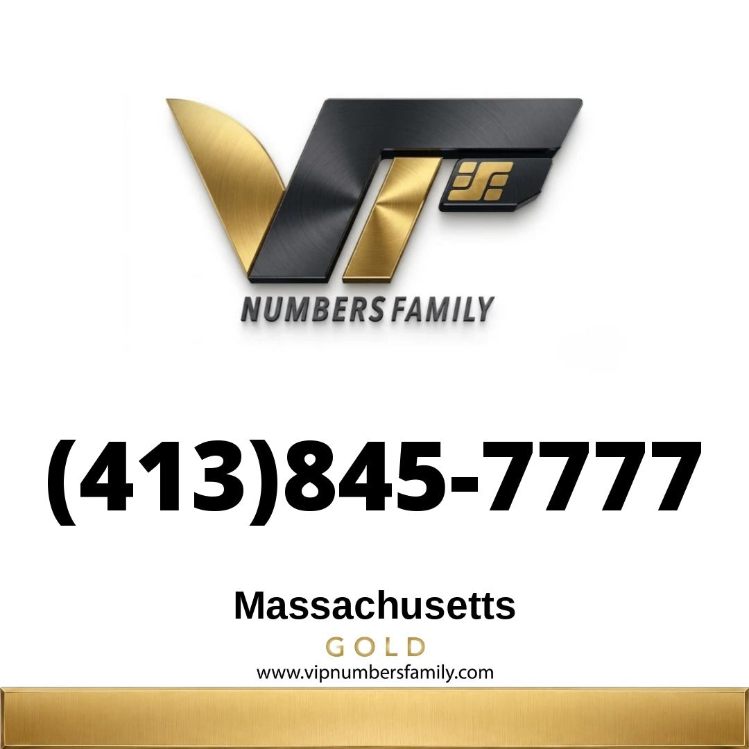 Gold VIP Number (413) 845-7777
