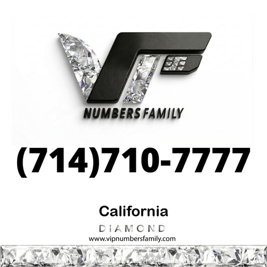 Diamond VIP Number (714) 710-7777