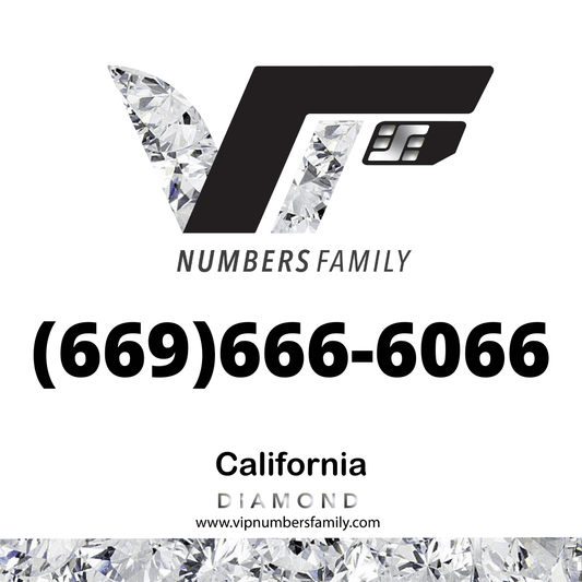 Diamond VIP Number (669) 666-6066