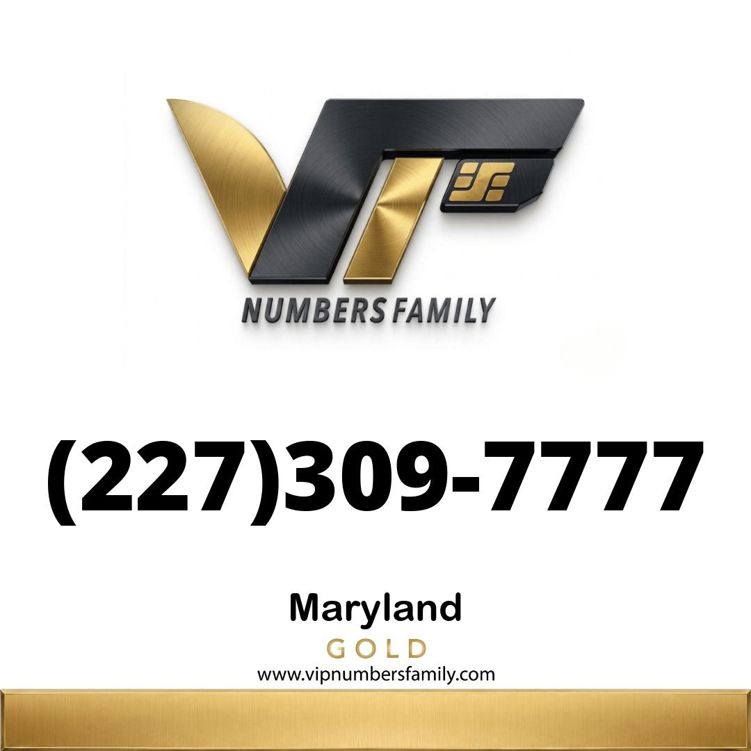 Gold VIP Number (227) 309-7777