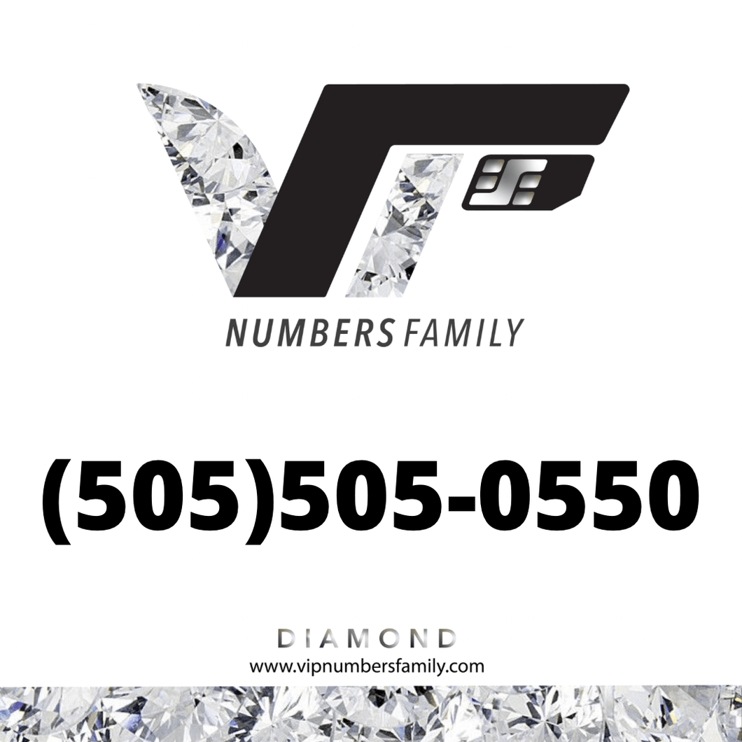 Diamond VIP Number (505) 505-0550