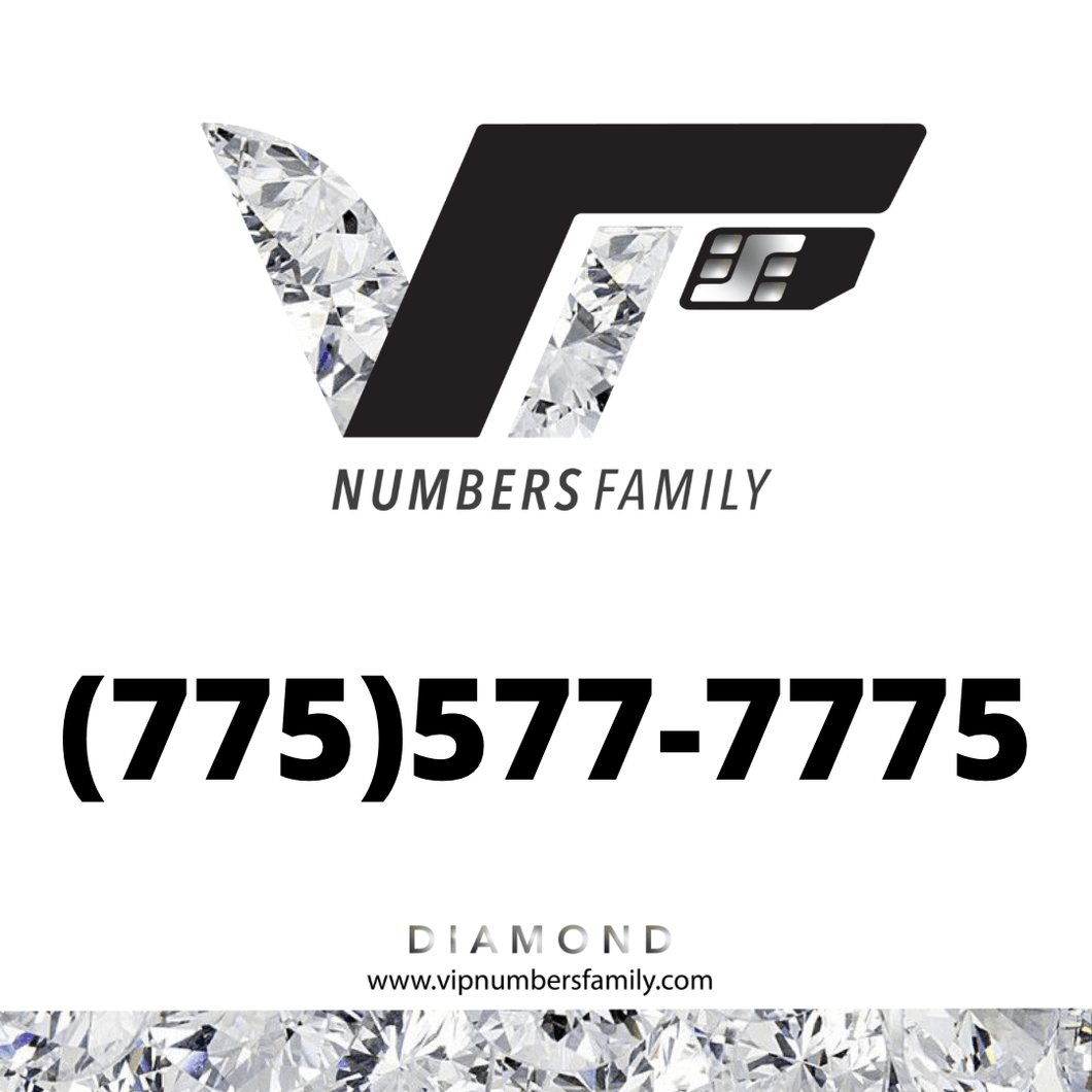 Diamond VIP Number (775) 577-7775