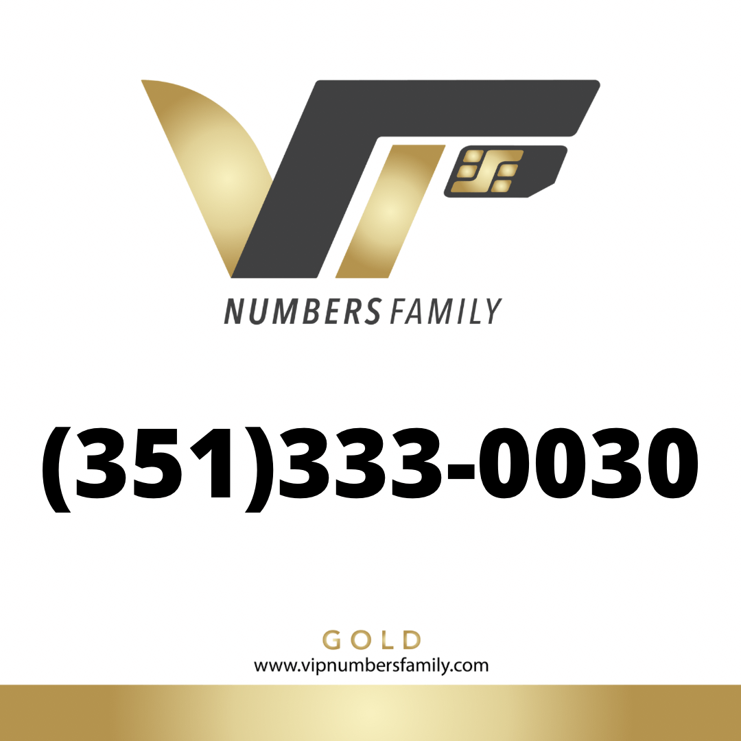 Gold VIP Number (351) 333-0030