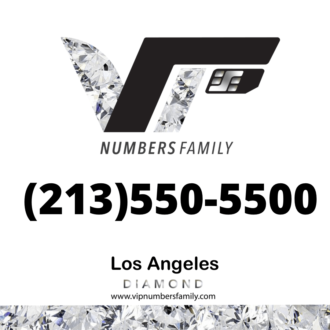 Diamond VIP Number (213) 550-5500