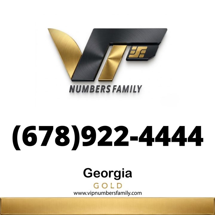 Gold VIP Number (678) 922-4444