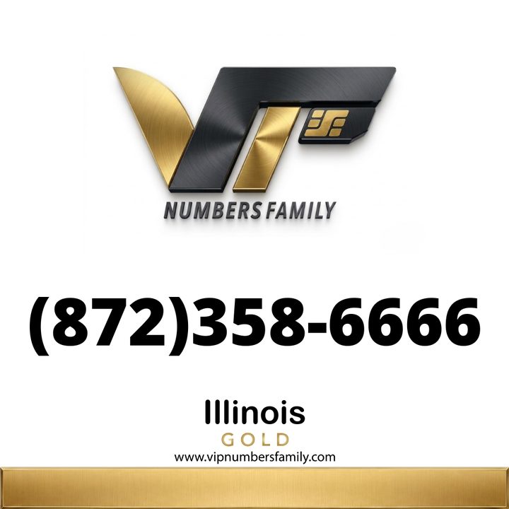 Gold VIP Number (872) 358-6666