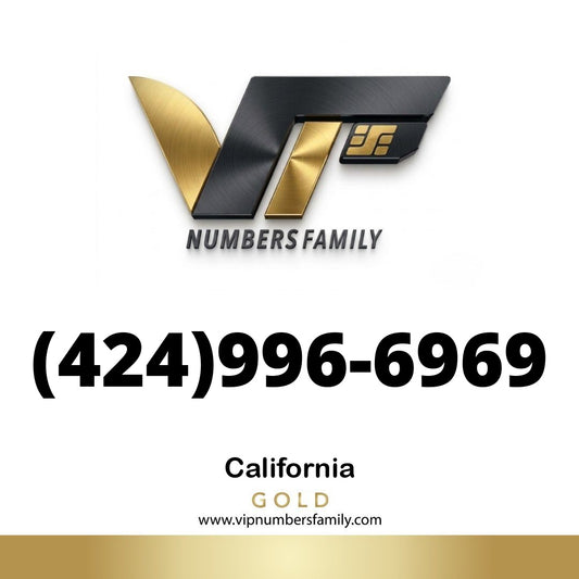 Gold VIP Number (424) 996-6969