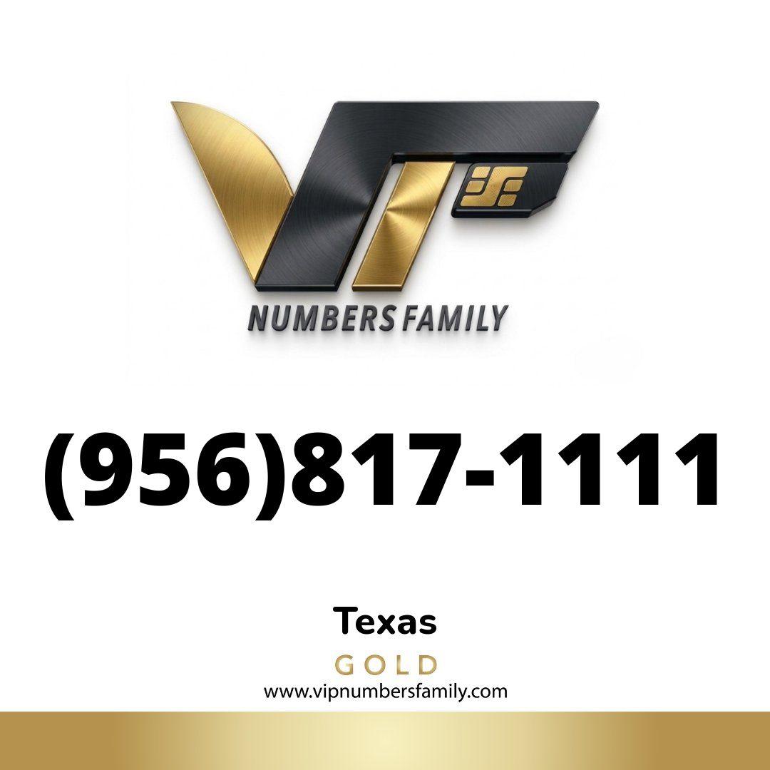 Gold VIP Number (956) 817-1111