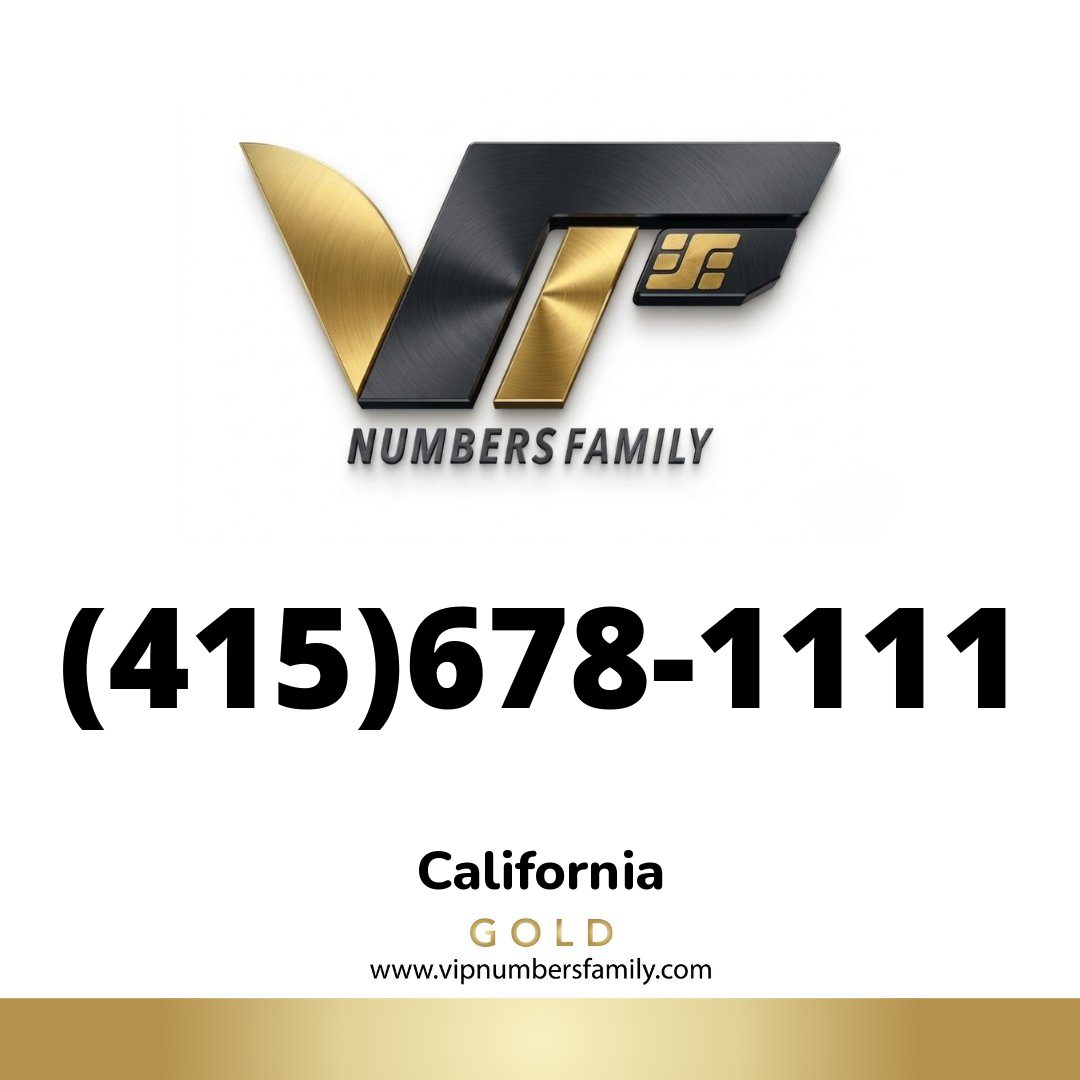 Gold VIP Number (415) 678-1111