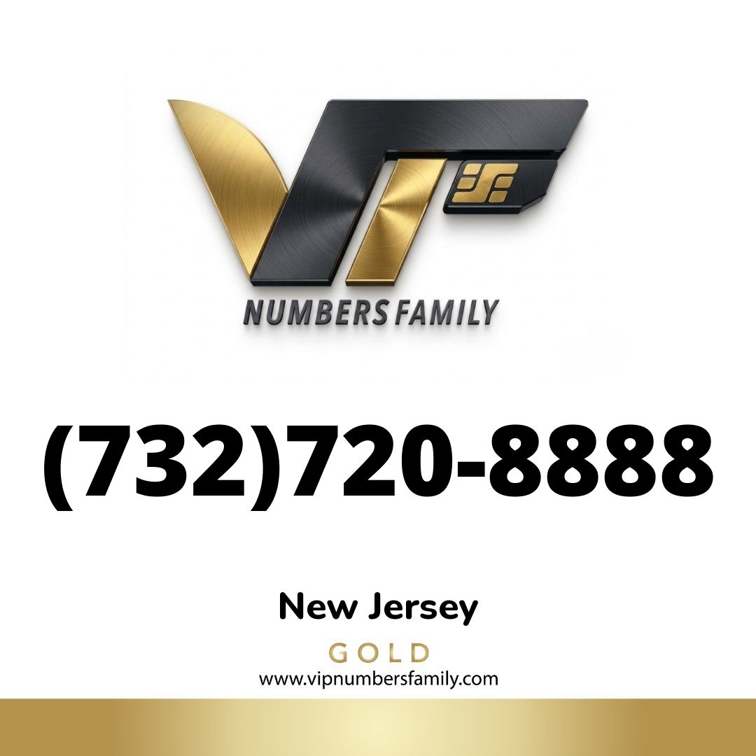 Gold VIP Number (732) 720-8888
