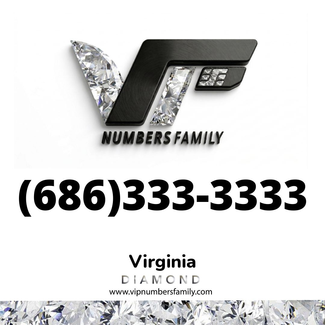 Diamond VIP Number (686) 333-3333