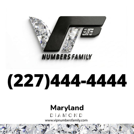 Diamond VIP Number (227) 444-4444