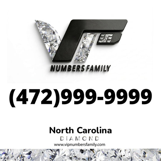 Diamond VIP Number (472) 999-9999