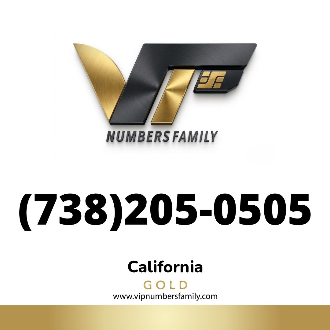 Gold VIP Number (738) 205-0505