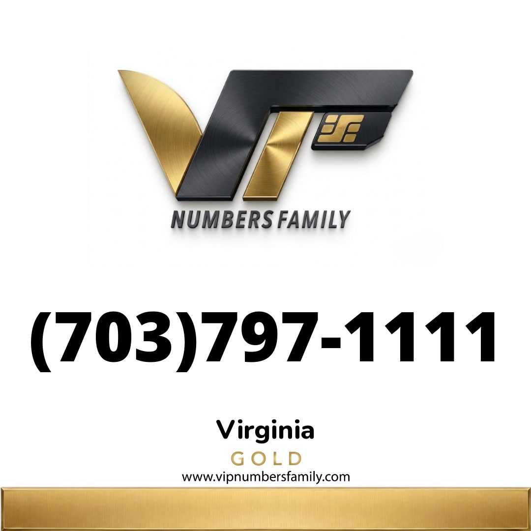 Gold VIP Number (703) 797-1111