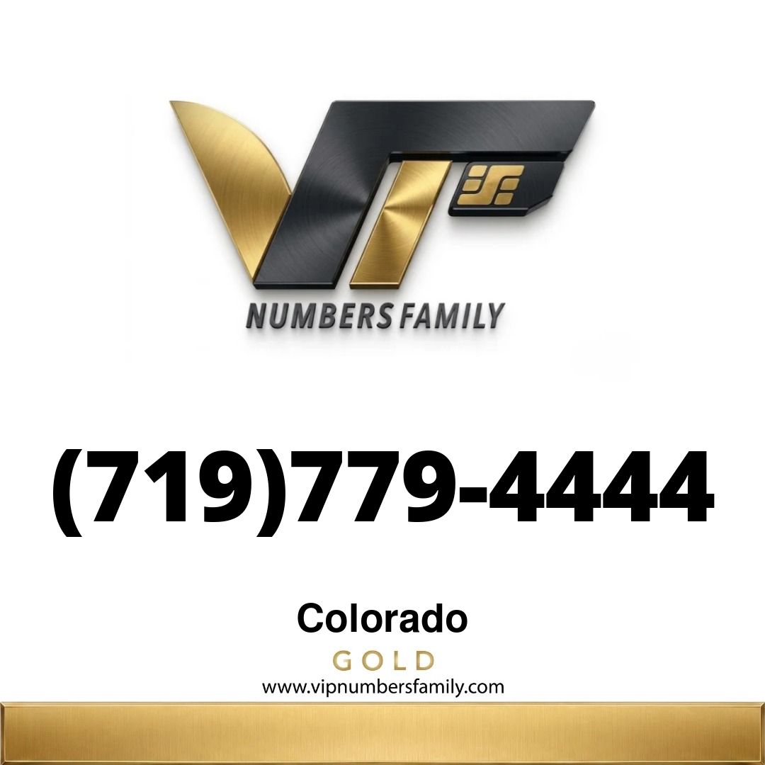 Gold VIP Number (719) 779-4444