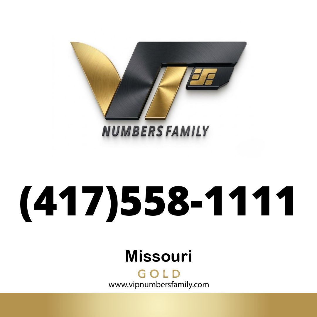 Gold VIP Number (417) 558-1111