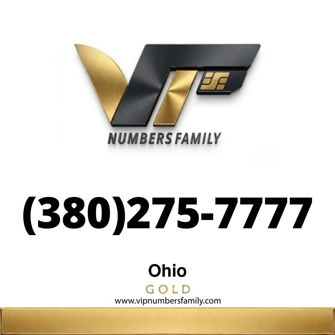 Gold VIP Number (380) 275-7777