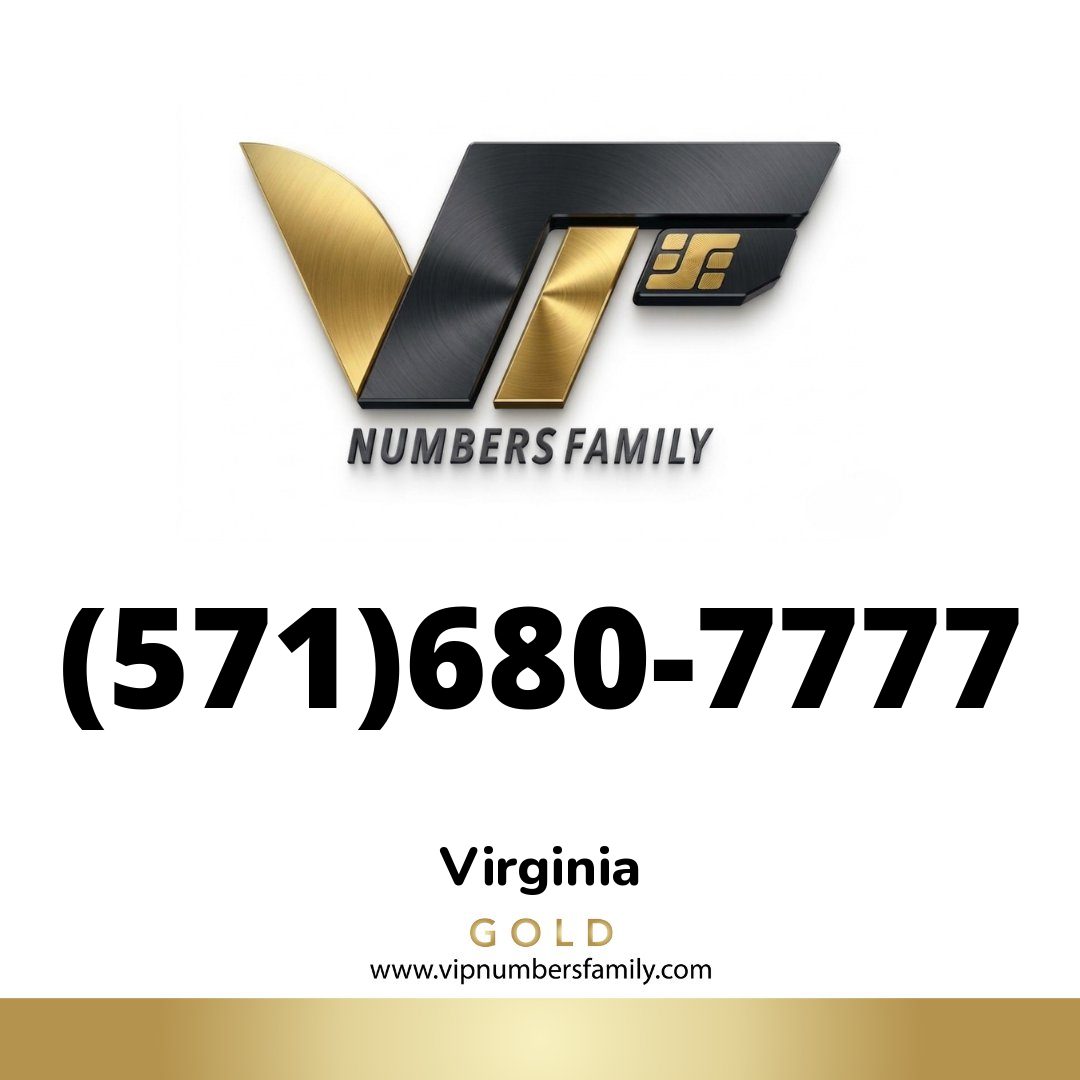 Gold VIP Number (571) 680-7777