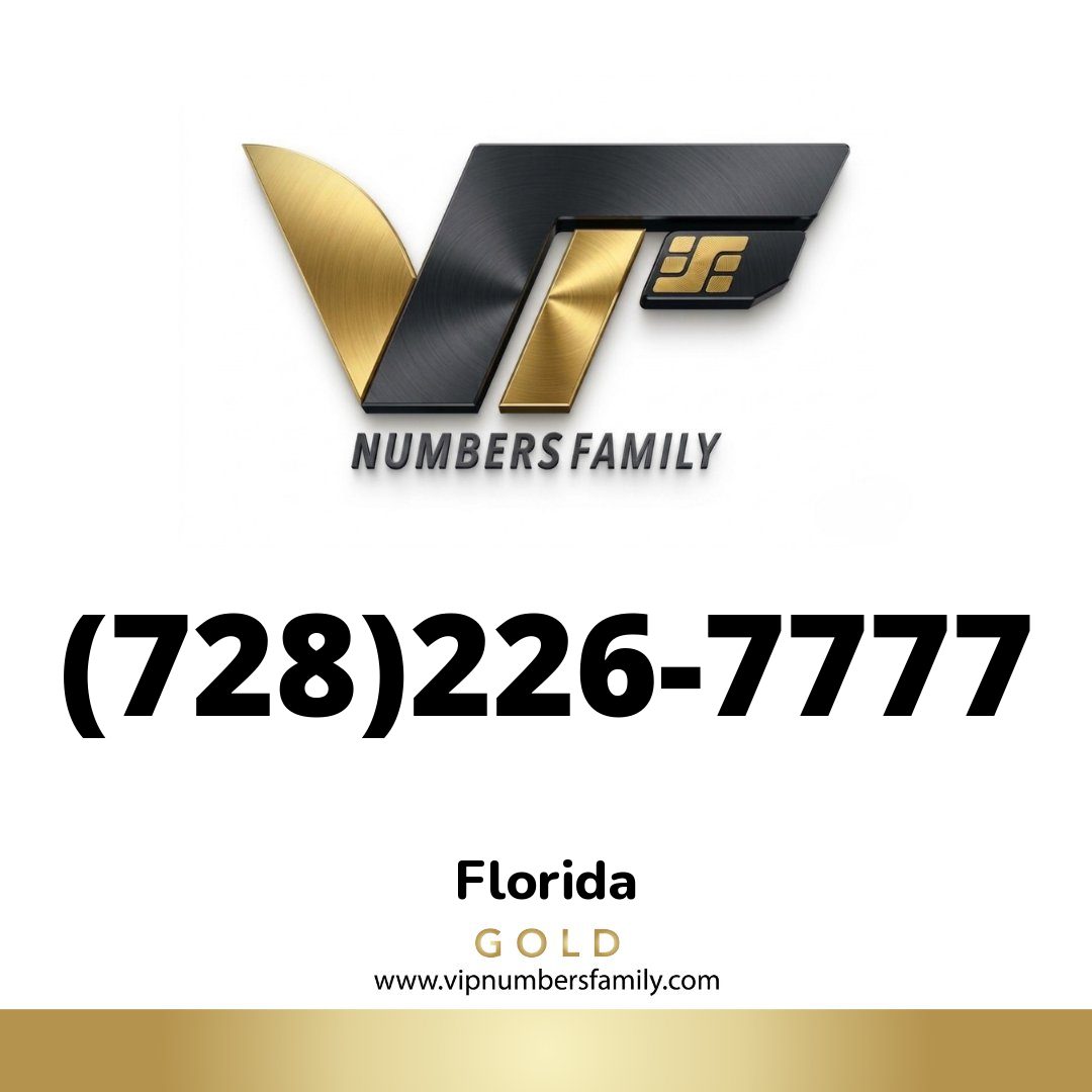 Gold VIP Number (728) 226-7777